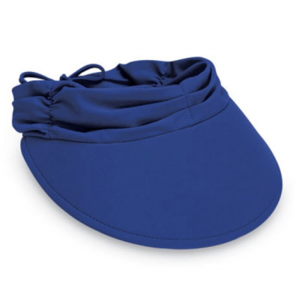 Wallaroo Women's Aqua Visor in Royal Blue