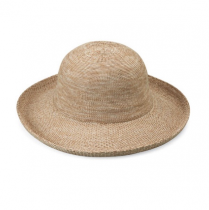 Wallaroo Victoria Hat in Mixed Camel