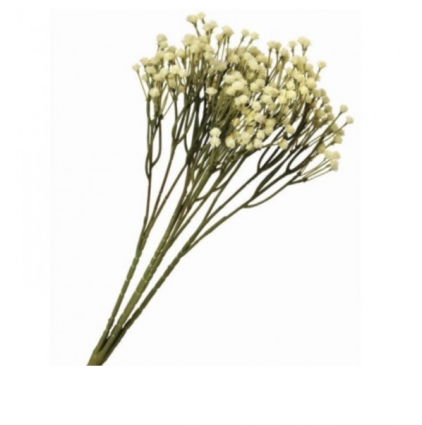 White Gypsophila Bush 15"