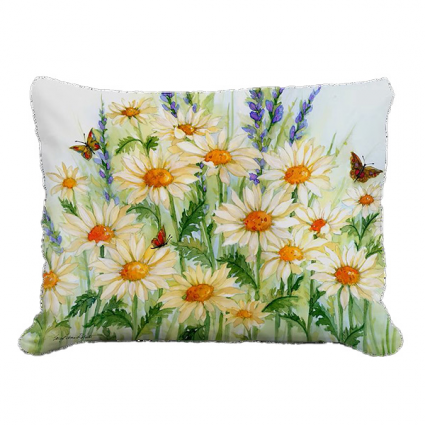 PILLOW, 19" X 24" DAISIES FIELD