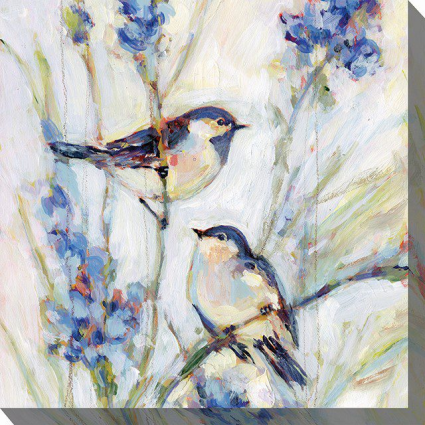 Blue Meadow Wall Art 2 24X24