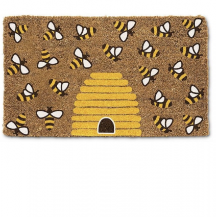 Bee & Beehive Doormat