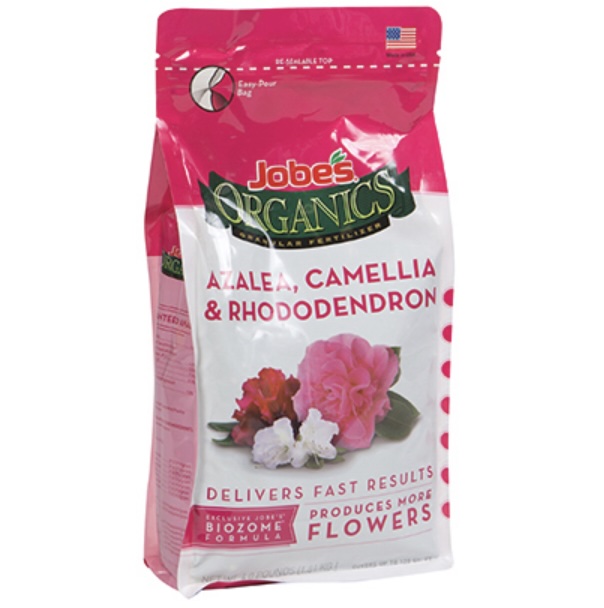 Jobe's Organics Azalea, Camellia & Rhododendron Granular Fertilizer 4lb