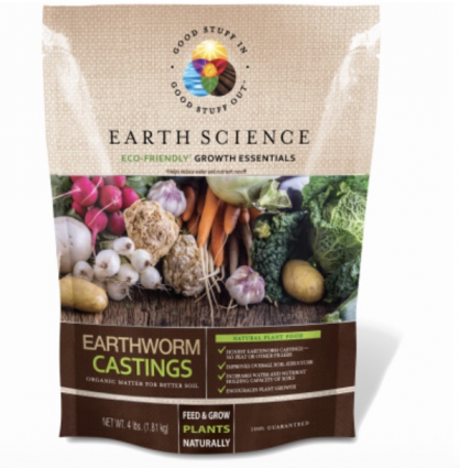 Earth Science Earthworm Castings 4lb