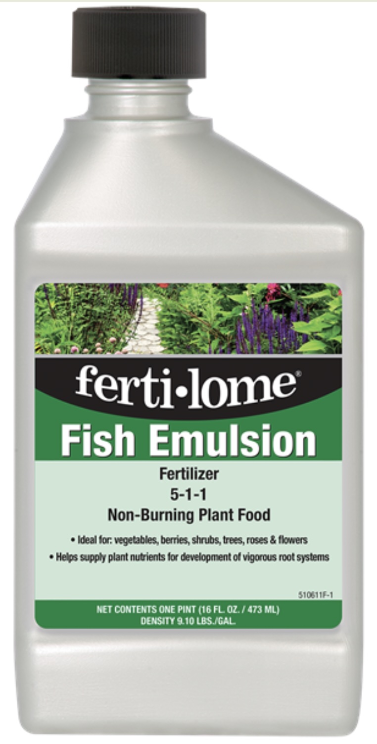 Fertilome Fish Emulsion Fertilizer 5-1-1 (16 oz)