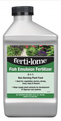 Fertilome Fish Emulsion Fertilizer 5-1-1  1Qt