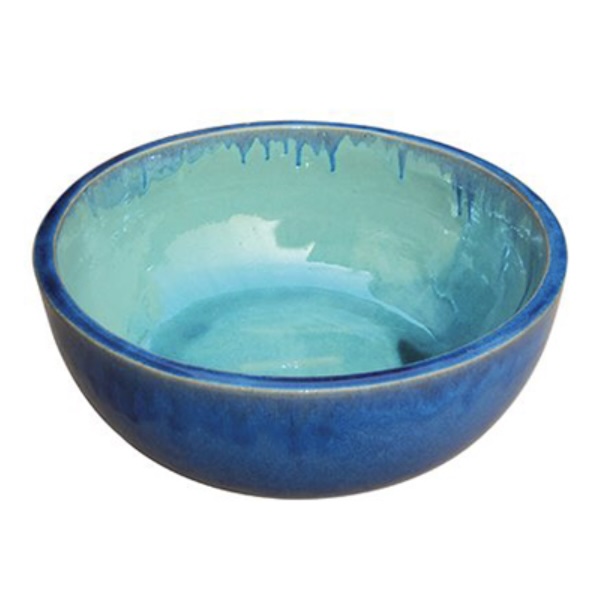 Kiel Low Water Pot Blue 19"
