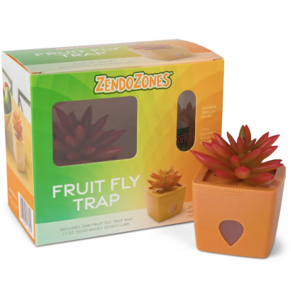 ZendoZones Terra Cotta Fruit Fly Trap