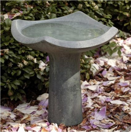 Oslo Concrete Birdbath