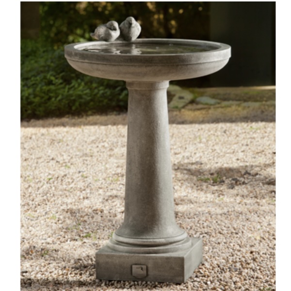 Juliet Concrete Birdbath