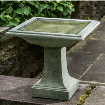 Avery Concrete Birdbath