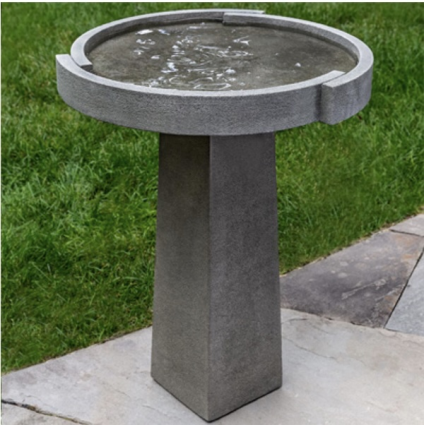 Concept Concrete Birdbath