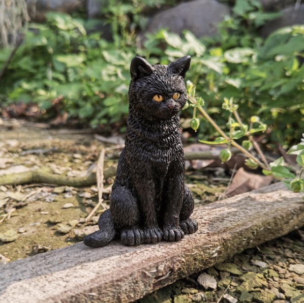 Fairy Black Cat 3"