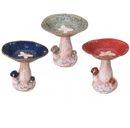 Monarch Butterfly Birdbaths (Sold Separately)