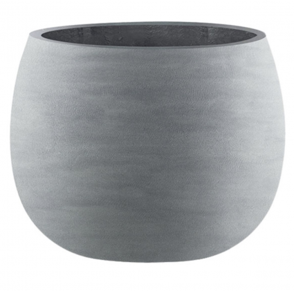 Grey Haku Bowl Planter 22"