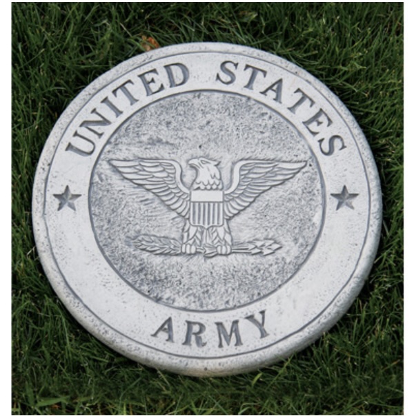 United States Army Memorial Stone 10"