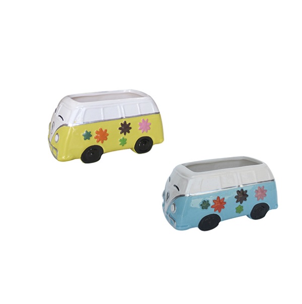 PLANTER, 3"H VW BUS ASORTMENT