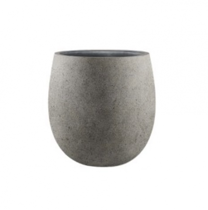 Grey Crucible Haku Planter 16" 