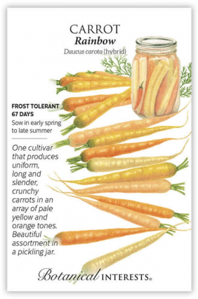 Rainbow Carrot Seeds