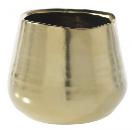 Gold Tegan Pot 3.25" X 3"