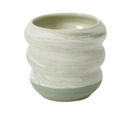 Green Greenway Pot  6" X 6" 