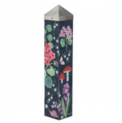 Geranium Welcome 20" Art Pole