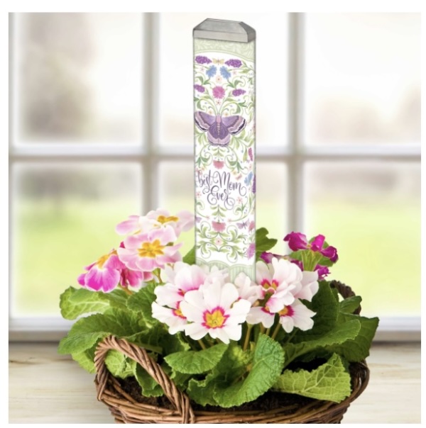 Flowers For Mom Art Pole