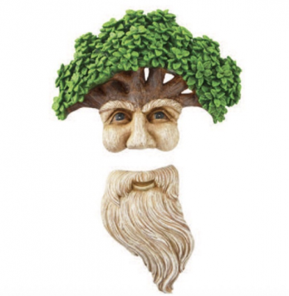 TREE FACE, LONG BEARD OLD MAN