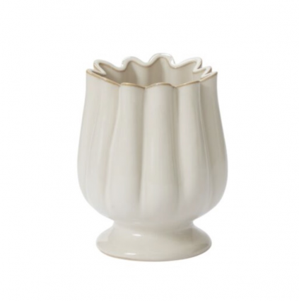 White Tulipa Pot 4.25" X 5.25" 