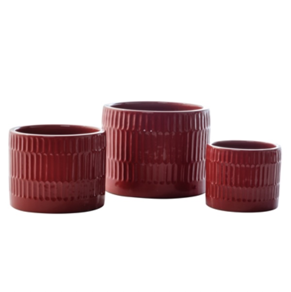 Small Red Thomas Planter 11.75"X9"