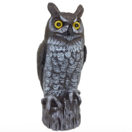 Dalen® Natural Enemy Scarecrow® Great Horned Owl Animal Repellent 
