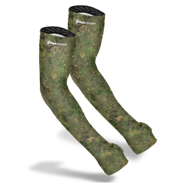 Farmers Defense Green Camo Protection Sleeves (XL)