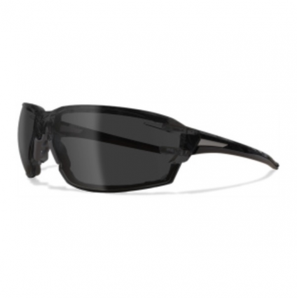 Nevosa Safety Glasses - Black Foam-Lined Frame - Smoke Anti-Fog Lens