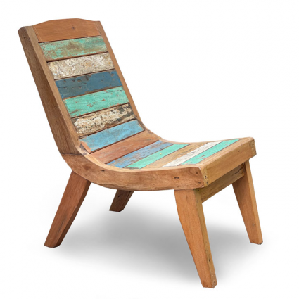 CHAIR, WAYAN RELAX BOAT WOOD