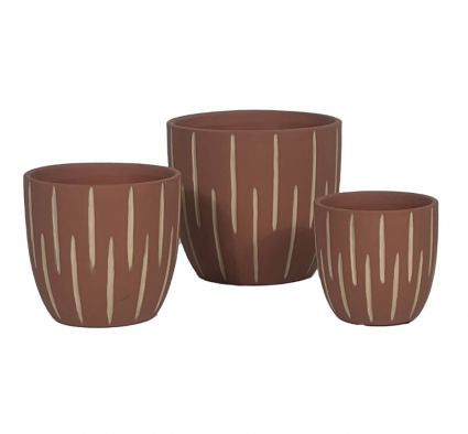 Edmunds Petits Pots 3.75"W X 6"H
