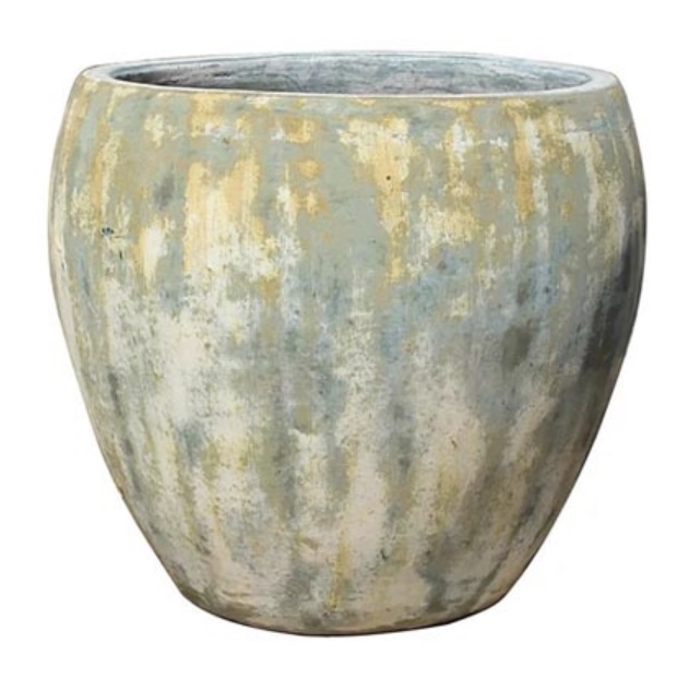 PLANTER, 15" PAOLO PUMICE STONE