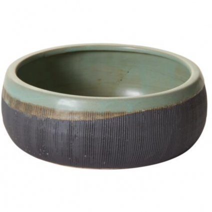 Green Lucena Bowl 9.75" X 3.5"