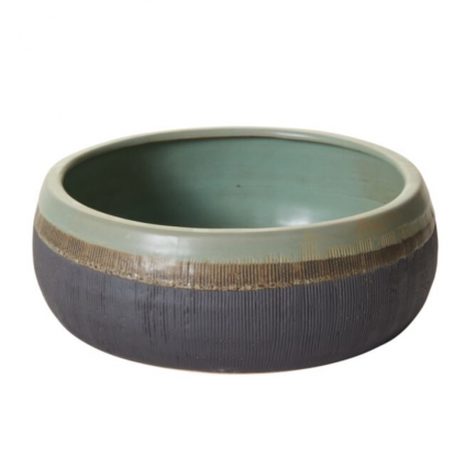 Green Lucena Bowl, 7.75" X 2.75" 