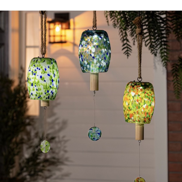 Glass Solar Garden Bell (sold seperately)