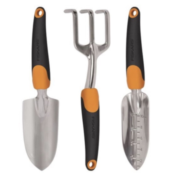 Fiskars Ergo 3-Piece Garden Tool Set