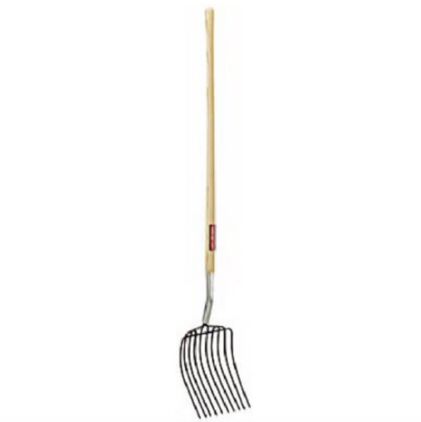 True Temper Manure Fork with 48" Handle
