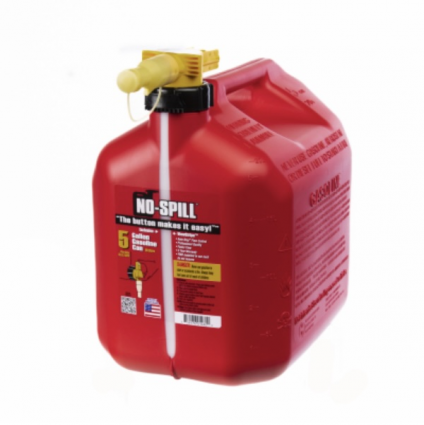 No-Spill 5 Gallon Gasoline Can with ViewStripe
