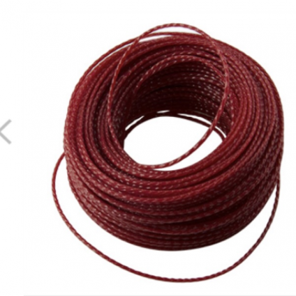 String Grass Trimmer Line, Red, .095 In. x 100 Ft.