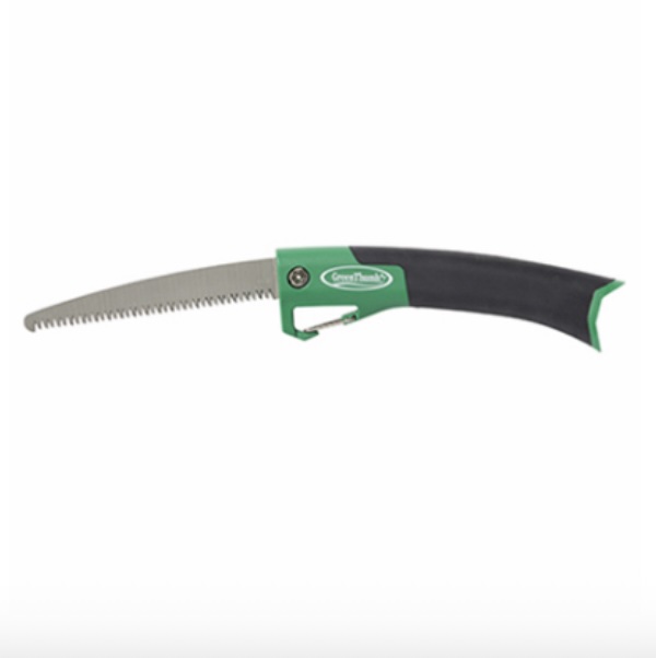 Green Thumb Heavy-Duty Carabiner Saw with 6" Blade