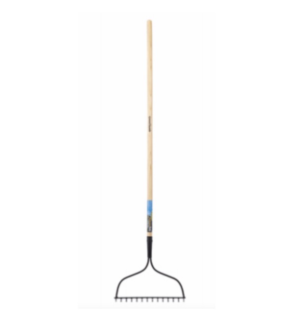 Green Thumb Bow Rake with 51" Handle, 14-In. Head
