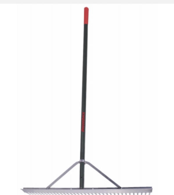 Razor-Back Landscape Rake, Aluminum, 36 In.