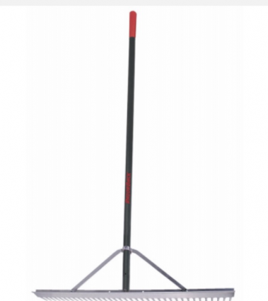 Razor-Back Landscape Rake, Aluminum, 36 In.