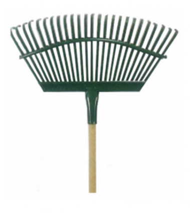 Flexrake Lawn Rake with Flex Steel Head  19" Head, 48" Handle
