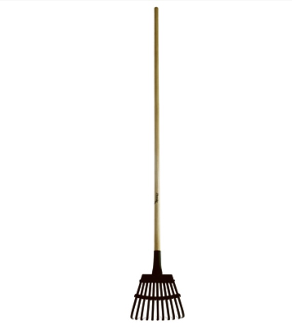 RAKE, SHRUB FLEX STEEL HEAD