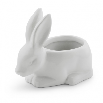 White Rabbit Planter 2"H X 3"W 